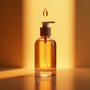 Fashion — Minimalist Skincare Bottle With A Bamboo Product Ads #0156 (ChatGPT)