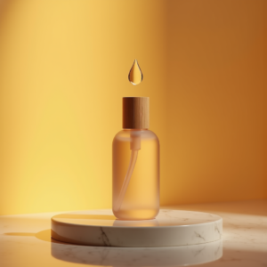 Fashion — Minimalist Skincare Bottle With A Bamboo Product Ads #0296 (Stable Diffusion)
