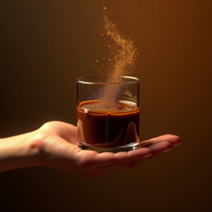 Fashion — Rich Dark-chocolate Dessert With A Glossy Product Ads #0233 (Seedream)