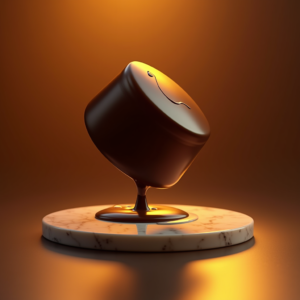 Fashion — Rich Dark-chocolate Dessert With A Glossy Product Ads #0287 (Gemini)