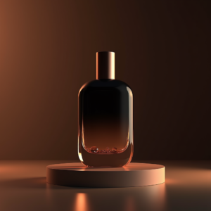 Fashion — Sleek Matte-black Perfume Bottle With A Product Ads #0175 (Midjourney)