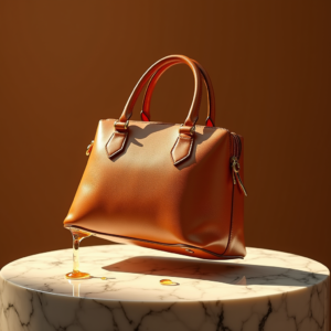 Fashion — Tailored Leather Handbag With Polished Gold Product Ads #0076 (Leonardo)