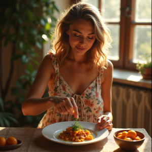 Fashion — Woman In A Flowing Floral Sundress Photography #0093 (Gemini)