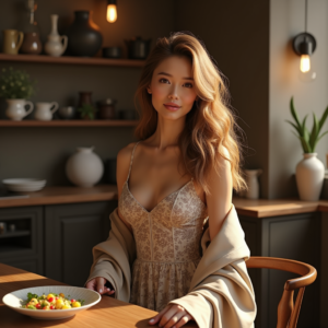 Fashion — Woman In A Flowing Floral Sundress Photography #0291 (Seedream)