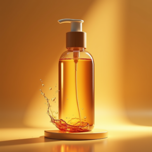 Food — Minimalist Skincare Bottle With A Bamboo Product Ads #0072 (Gemini)