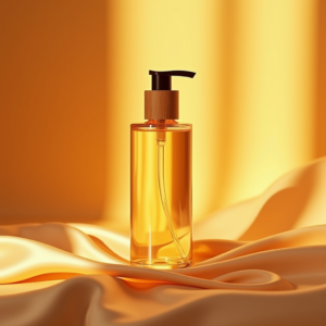 Food — Minimalist Skincare Bottle With A Bamboo Product Ads #0210 (Seedream)