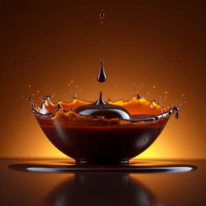 Food — Rich Dark-chocolate Dessert With A Glossy Product Ads #0258 (Seedream)