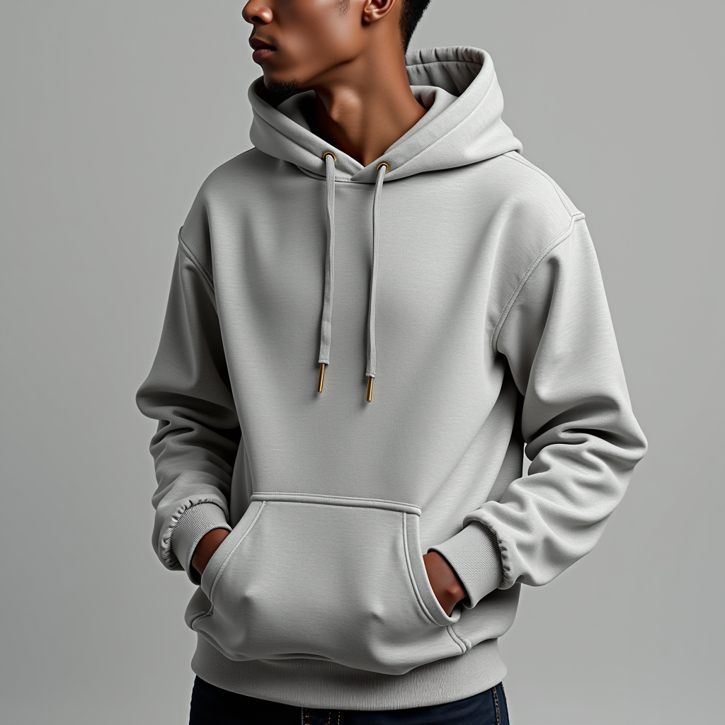 Hoodie — Bold Minimalist Logo Mark Centered On Commercial Design #0031 (ChatGPT)