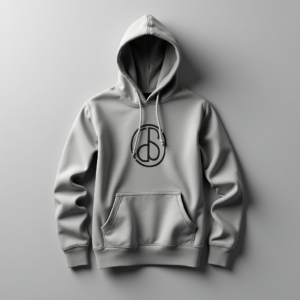 Hoodie — Bold Minimalist Logo Mark Centered On Commercial Design #0079 (ChatGPT)
