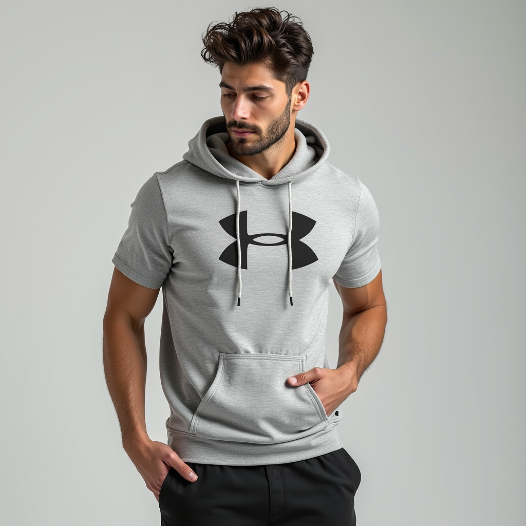 Hoodie — Bold Minimalist Logo Mark Centered On Commercial Design #0139 (ChatGPT)