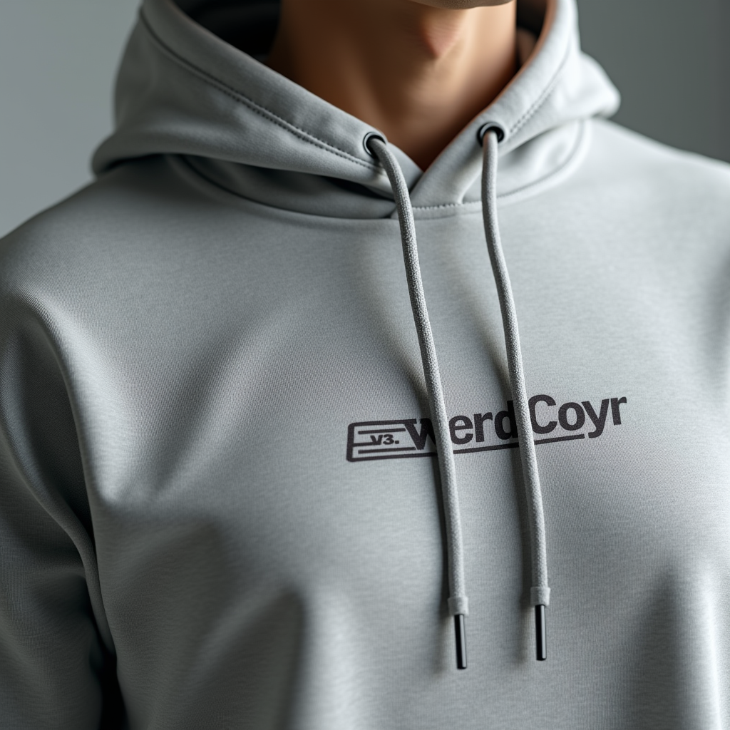 Hoodie — Bold Minimalist Logo Mark Centered On Commercial Design #0163 (ChatGPT)