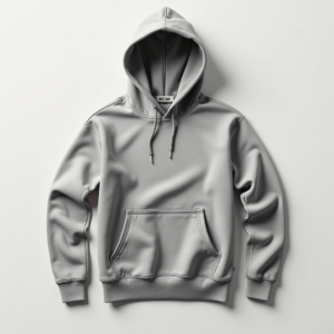 Hoodie — Bold Minimalist Logo Mark Centered On Commercial Design #0232 (FLUX)