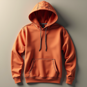 Hoodie — Clean Line-art Icon Printed On A Commercial Design #0057 (Recraft)