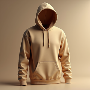 Hoodie — Clean Line-art Icon Printed On A Commercial Design #0081 (Recraft)