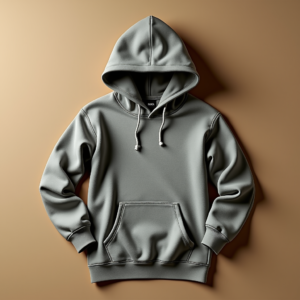 Hoodie — Clean Line-art Icon Printed On A Commercial Design #0093 (Recraft)