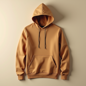 Hoodie — Clean Line-art Icon Printed On A Commercial Design #0117 (Recraft)