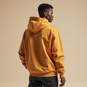 Hoodie — Clean Line-art Icon Printed On A Commercial Design #0141 (Recraft)