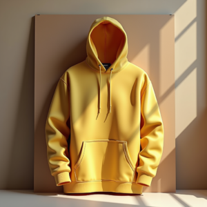 Hoodie — Clean Line-art Icon Printed On A Commercial Design #0153 (Recraft)