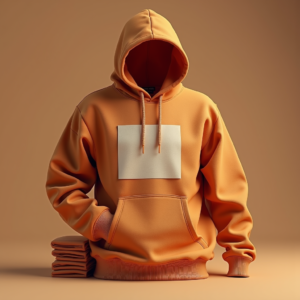 Hoodie — Clean Line-art Icon Printed On A Commercial Design #0294 (Gemini)