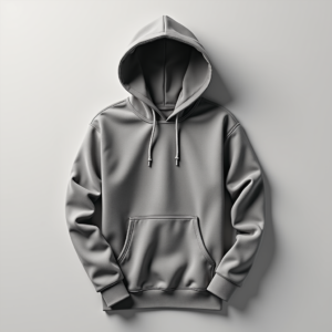 Hoodie — Duotone Illustrated Design Wrapped Around A Commercial Design #0077 (Krea)