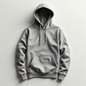 Hoodie — Duotone Illustrated Design Wrapped Around A Commercial Design #0113 (Krea)