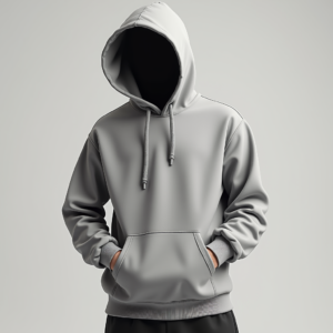 Hoodie — Duotone Illustrated Design Wrapped Around A Commercial Design #0338 (Midjourney)