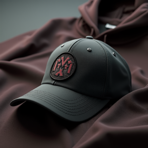Hoodie — Embroidered-style Emblem Mockup On A Structured Commercial Design #0094 (Ideogram)