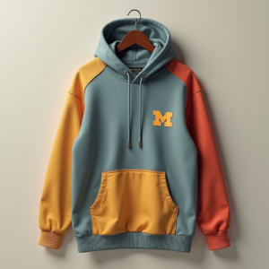 Hoodie — Embroidered-style Emblem Mockup On A Structured Commercial Design #0283 (ChatGPT)