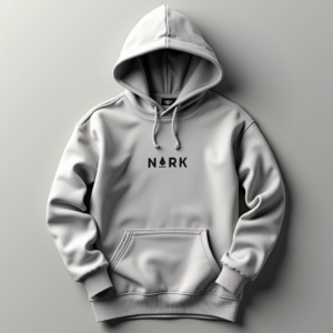Hoodie — Embroidered-style Emblem Mockup On A Structured Commercial Design #0307 (ChatGPT)
