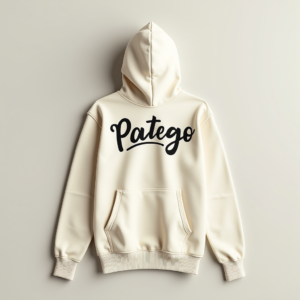 Hoodie — Hand-lettered Typographic Design Across A Cream Commercial Design #0116 (Firefly)