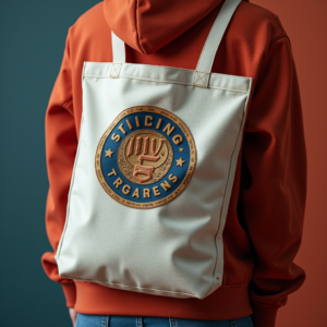 Hoodie — Retro Badge-style Logo Centered On A Commercial Design #0024 (Seedream)