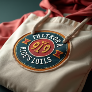 Hoodie — Retro Badge-style Logo Centered On A Commercial Design #0168 (Seedream)