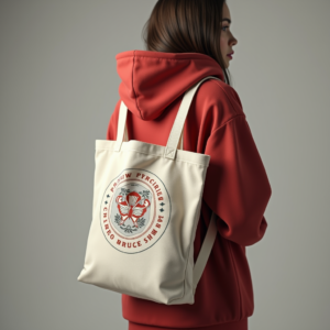 Hoodie — Retro Badge-style Logo Centered On A Commercial Design #0180 (Seedream)
