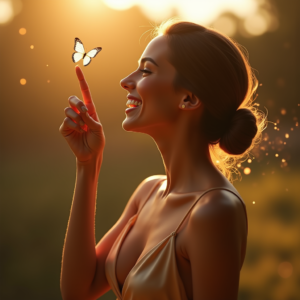 Instagram Portraits — Woman With A Sleek Low Bun Social Media #0005 (Midjourney)