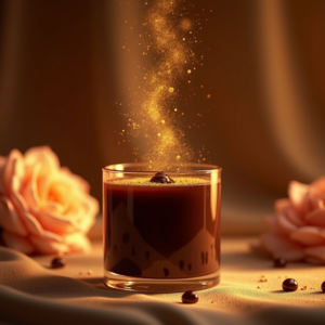 Jewelry — Rich Dark-chocolate Dessert With A Glossy Product Ads #0340 (Seedream)