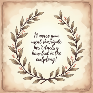 Junk Journal — Cozy Hand-lettered Quote Framed By Minimal Printable / Etsy #0258 (Leonardo)