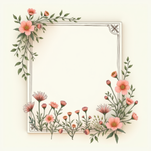 Junk Journal — Delicate Line-art Bouquet Of Wildflowers With Printable / Etsy #0121 (Gemini)