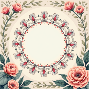 Junk Journal — Intricate Mandala Pattern Radiating From A Printable / Etsy #0283 (Seedream)