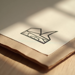 Logo — Clean Line-art Icon Printed On A Commercial Design #0093 (Leonardo)