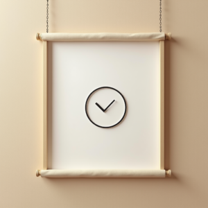 Logo — Clean Line-art Icon Printed On A Commercial Design #0111 (Krea)