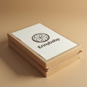 Logo — Clean Line-art Icon Printed On A Commercial Design #0171 (Krea)