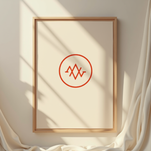 Logo — Clean Line-art Icon Printed On A Commercial Design #0183 (Krea)