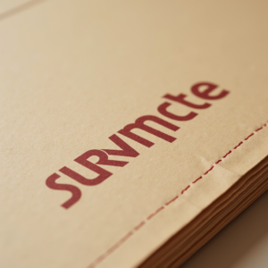 Logo — Clean Line-art Icon Printed On A Commercial Design #0322 (Seedream)