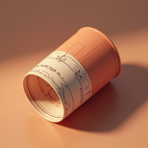 Logo — Duotone Illustrated Design Wrapped Around A Commercial Design #0252 (Midjourney)
