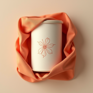 Logo — Duotone Illustrated Design Wrapped Around A Commercial Design #0270 (Firefly)