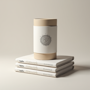 Logo — Duotone Illustrated Design Wrapped Around A Commercial Design #0330 (Firefly)