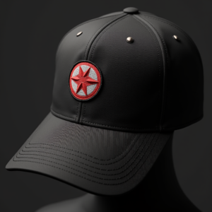 Logo — Embroidered-style Emblem Mockup On A Structured Commercial Design #0010 (Seedream)