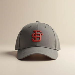 Logo — Embroidered-style Emblem Mockup On A Structured Commercial Design #0052 (Gemini)