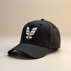 Logo — Embroidered-style Emblem Mockup On A Structured Commercial Design #0208 (Gemini)
