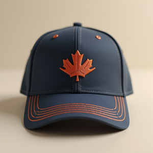 Logo — Embroidered-style Emblem Mockup On A Structured Commercial Design #0245 (ChatGPT)